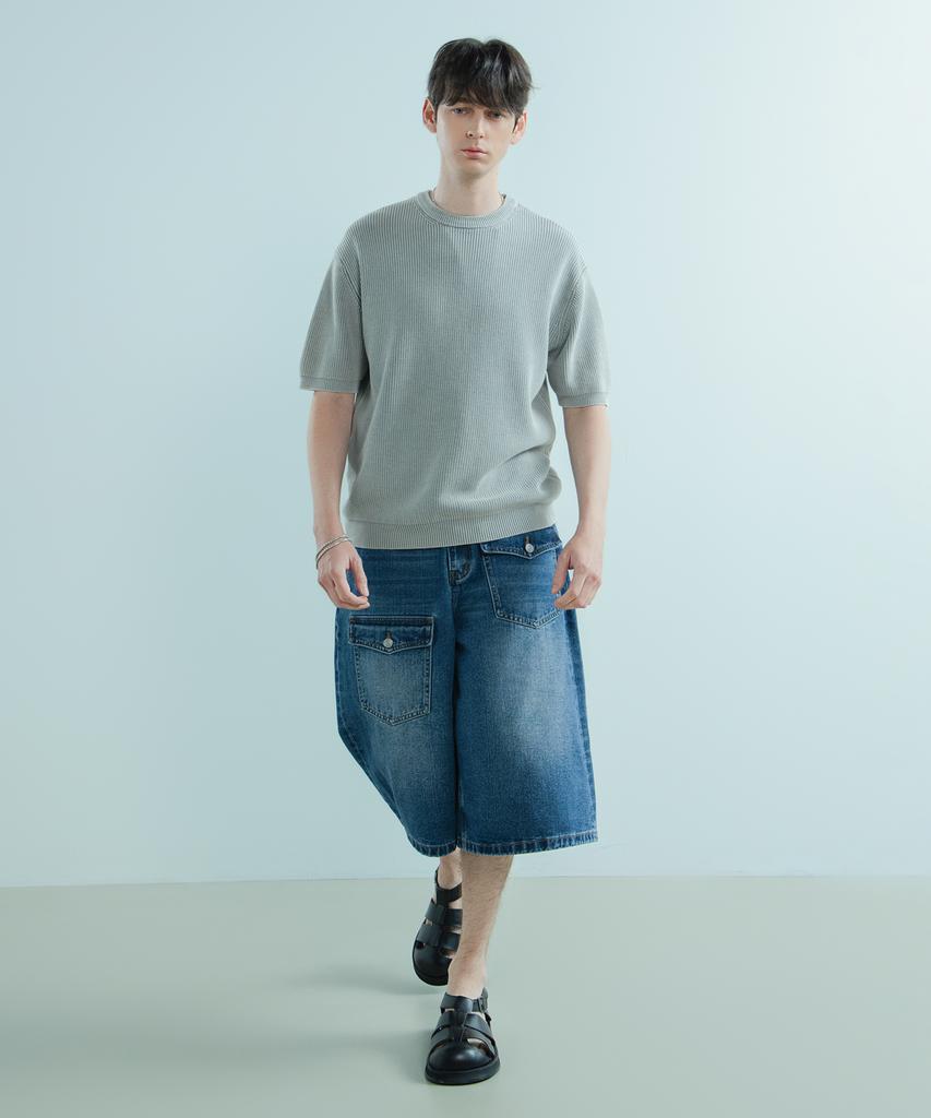 LOGSTORE Mole Pigment Round Knit