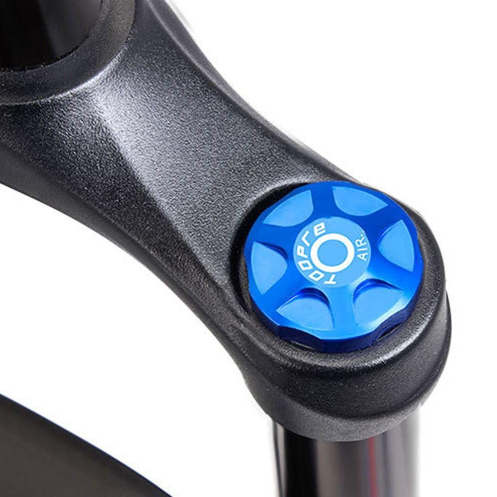 MTB Bicycle Air Gas Valve Cover Bike Front Fork Cap Plug Aluminum Alloy Protective Shoulder Cover Dust Cap Bicycle Accessories