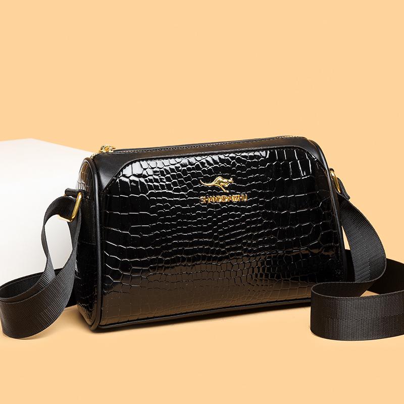 Ladies Luxury Bags Csw003 Women's Luxury Crocodile Cowhide Messenger Bag Purses Designer Handbag High-Quality Casual Shoulder Crossbody Bags Bolsos