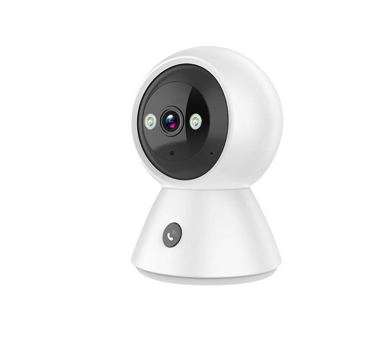 

K11 Внутрішня бездротова камера 2MP для домашніх тварин Камера безпеки APP Виявлення руху Повнокольорове нічне бачення Bundle1 білий