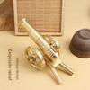 Miniature Pure Brass Italian Cannon Model - Home Office Desktop Decoration Ornaments - Trendy Creative Gift