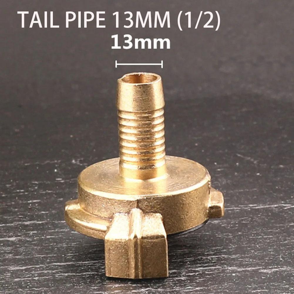Quick Connect Brass Hose Section Adapter For German Garden System Industry Workshop Water Pipe Fittings 1 Pack