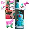 Mini Mermaid Tail Silicone Mold For Cake Decorating And Baking Chocolate Mold
