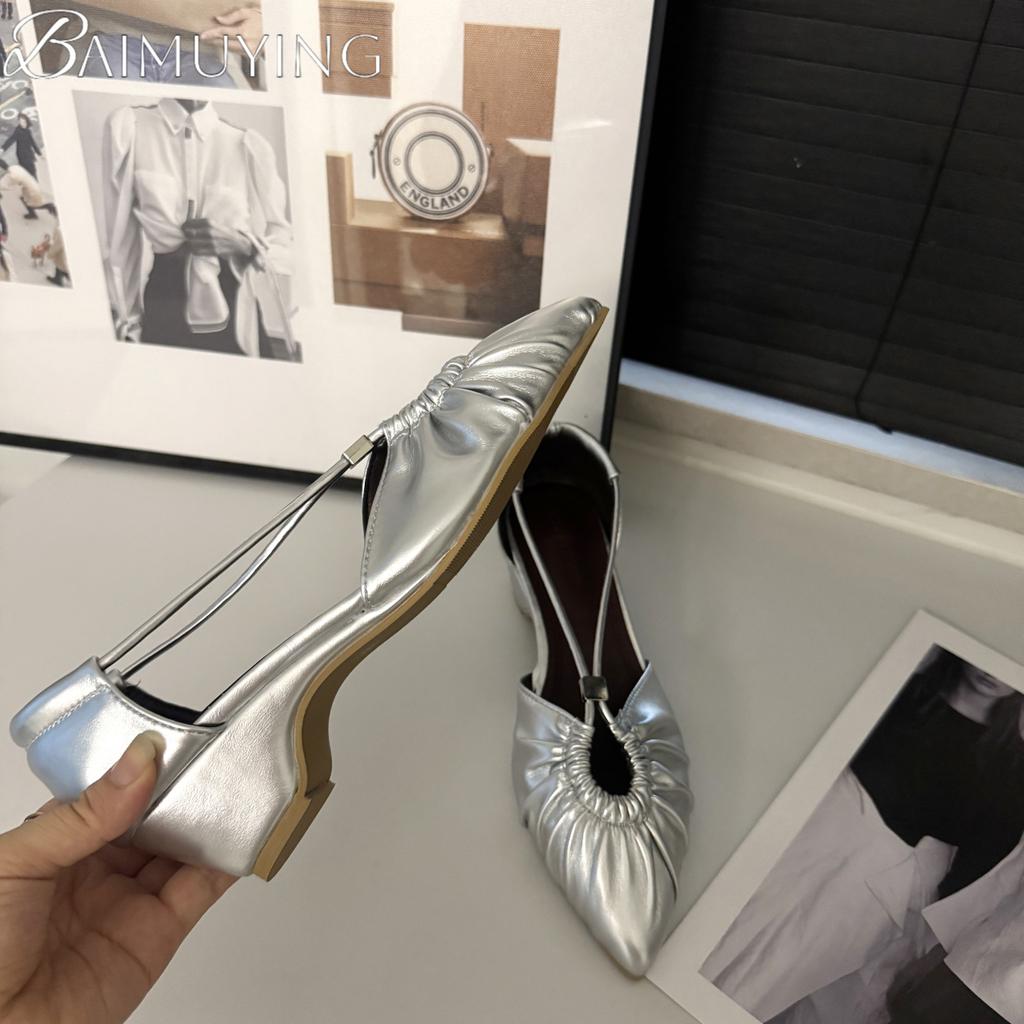 Modedesigner Neu 2025 Damen Sandalen mit Absatz Sexy Spitzschuh Klobige Schuhe Sommerkleid Party Luxus Damenmarken Pumps Sandalias Mujer