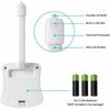 Flexible 8 Colors LED Toilet Bowl Night Light Motion Sensor Bathroom Seat Lamp