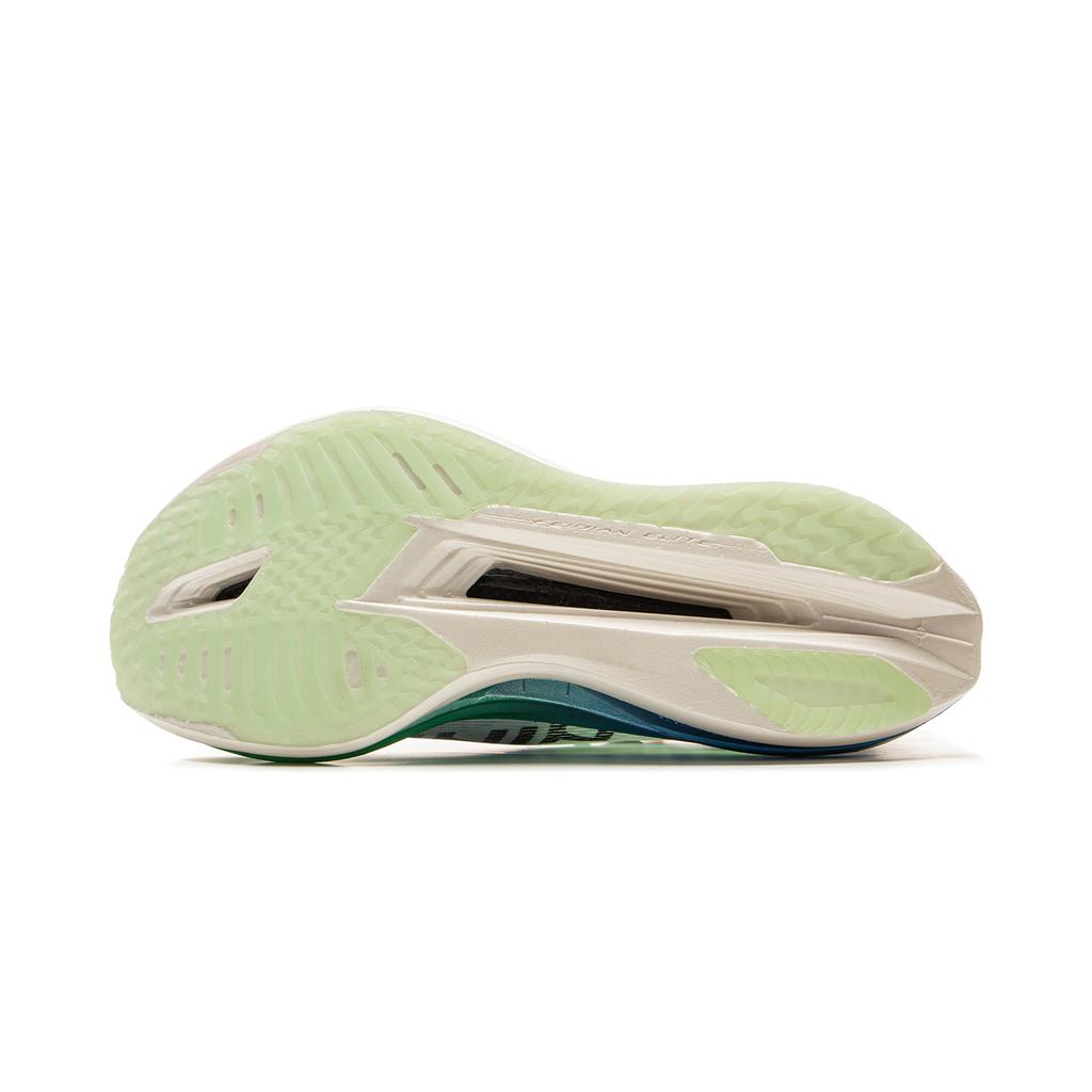 New LiNing Flyco 5 ELITE Cushioning, Slip Resistant, Rebound Low Top Marathon Racing Running Shoes Unisex White Green Blue ARMV003-11