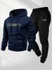 European size new casual fashion men's and women's sweaters, printed hoodies and drawstring sports suits Europe and the United States