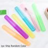 1Pc Travel Portable Toothbrush Holder Transparent Storage Box Case Practical Container Toothbrush Box Organizer Bathroom Tools