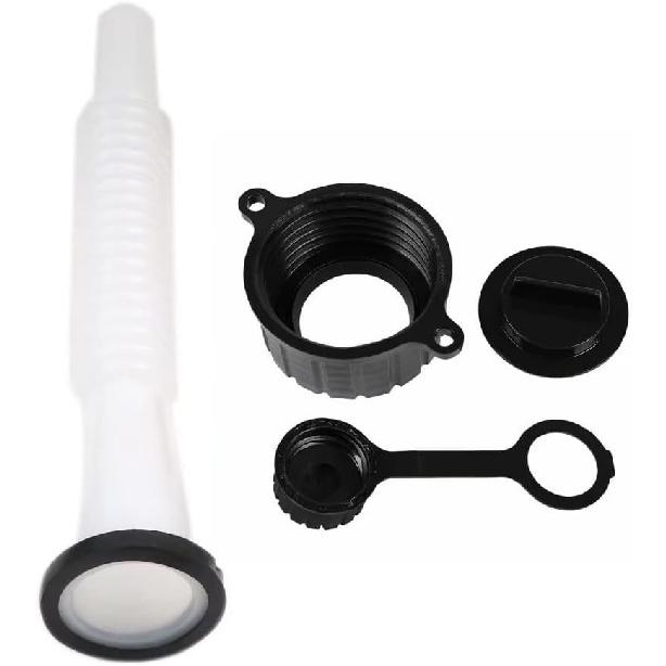 3Pack Spout Gasket Spout Plug Exhaust Cap Replacement Spout & Parts Kit for Rubbermaid, Kolpin, Gott, Can Fuel Gas Parts Lawn Mowers