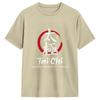 Vintage Tai Chi TShirts for Unisex O Neck 100 Cotton T Shirts Short Sleeve Tees Printing Clothes