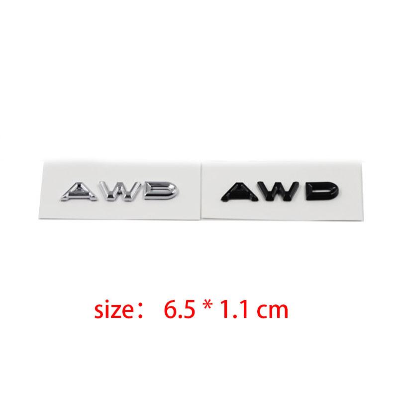 For MKZ Continental Modified Car Rear Logo MKC MKX Rear Trunk Logo 2.0T 3.0T AWD Displacement Logo English Car Logo