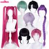 High Quality Lumi Mila Zoe Jin Babi Abbi Mysteri Romanci Cosplay Wig Heat Resistant Synthetic Hair Anime Wigs + Wig Cap