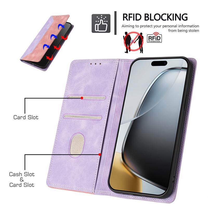Fashion Magnetic Flip PU Leather Phone Case For Samsung Galaxy S26 Plus S25 Edge S24 FE S23 S22 S21 S20 Ultra S10 Wallet Card Holder Pocket Back Cover