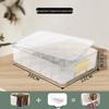 Multifunctional Plastic Underwear Storage Box with Lid – Organizer for Bras, Socks, and Underpants