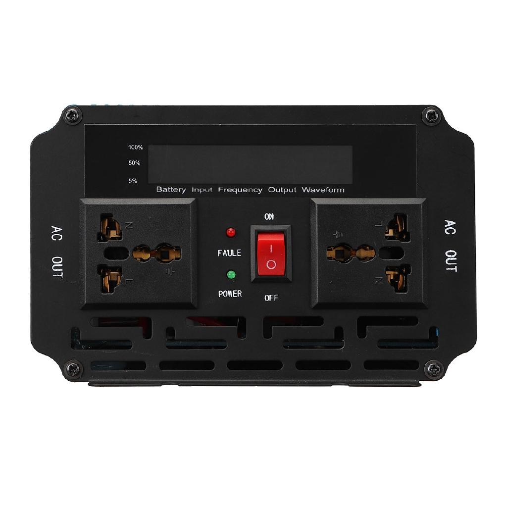 12V 110V Pure Sine Wave Inverter 12V 220V 6000W 5000W 4000W 3000W 2000W Peak Voltage Transformer Converter 60Hz Solar Inverter