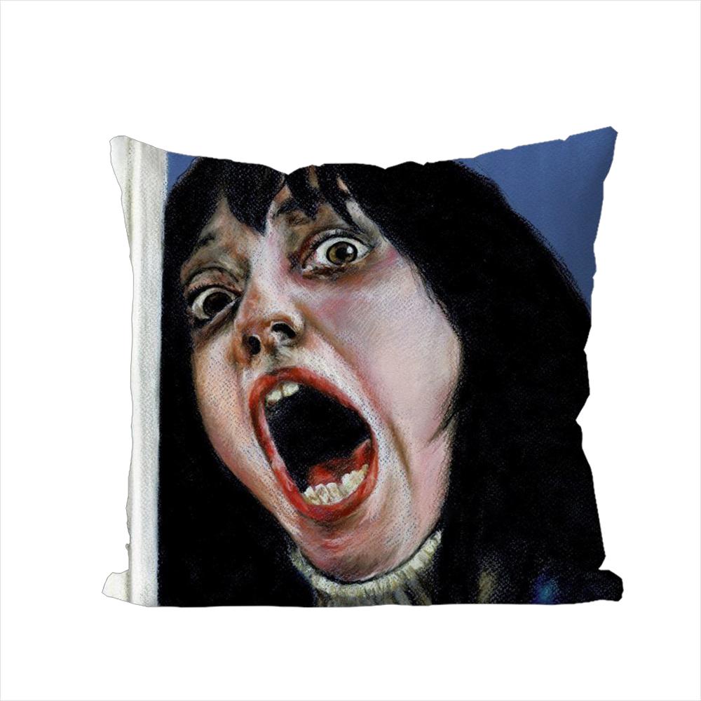 

Movie The SShining Pillow Case For Car Sofa Decorative Home Doublesided Print Plush Square Throw Pillow Cushion Cover 30x30cm