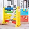 Wooden 5level Counting Frame For Early Math Skills With Handeye Coordination For Kindergarten And First Grade Students