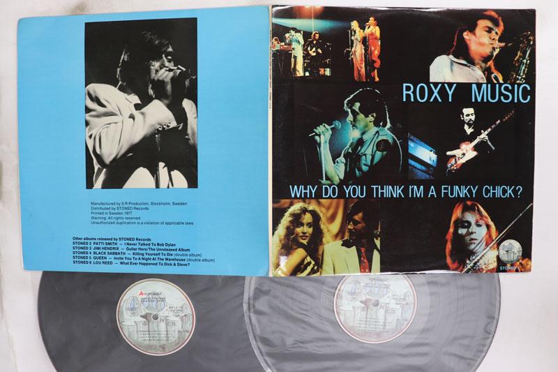 

LP Record ROXY MUSIC Why Do You Think Im A Funky Chick STD1 STONED 1977 Sweden Rock Used