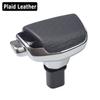 Carbon / Wood / Black Automatic AT Gear Shift Knob Lever Shifter Head For Hyundai Ix35 Ix25 Mistra Tucson Kia Sportage R K4 K3