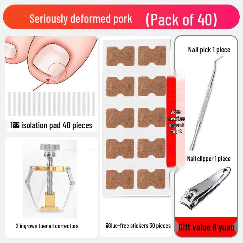 Ingrown Toenail Correction Pad – Orthopedic Sticker for Toenail Relief