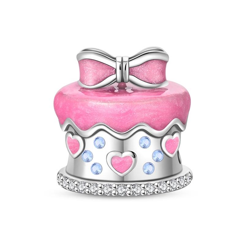 Copper Metal Princess Crown Charm Bead Component Cake Trojan Bead Component Pendant Bead Component Compatible With Authentic Original Necklace