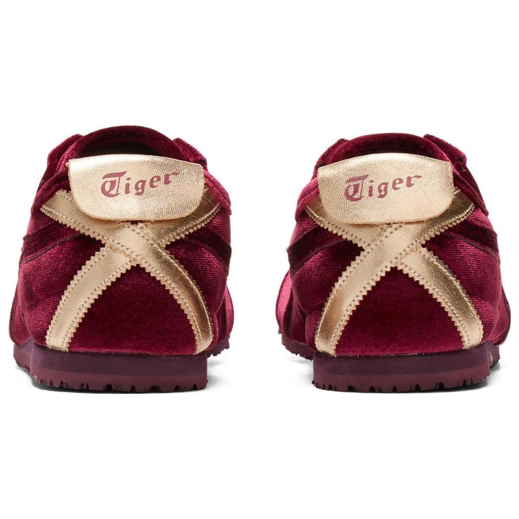 ONITSUKA TIGER Mexico 66 Comfortable Trendy Slip Resistant Durable Lightweight Low Top Casual Shoes Unisex Casual Shoes Red 1183C091-600