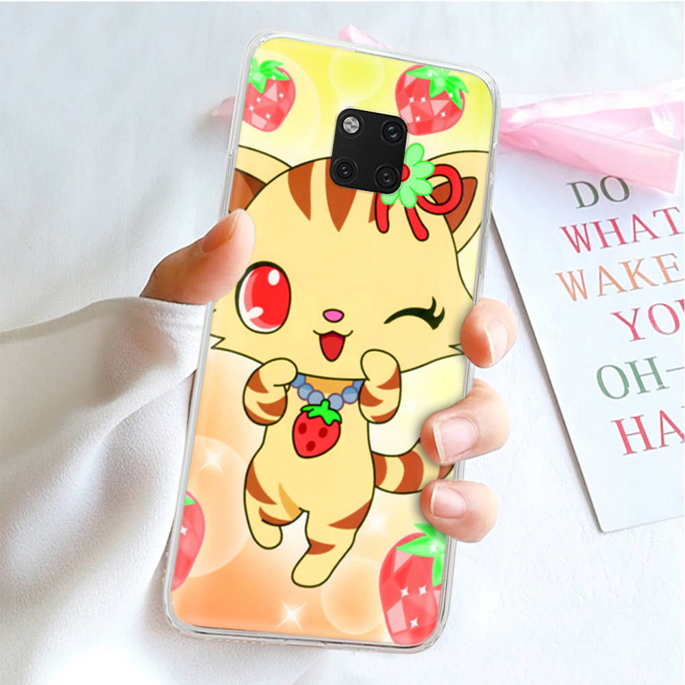 JZ25Cat Sanrio Transparent Case for Samsung A04 A14 A23 M33 M53 Realme 10 9 C35 C55 VIVO Y02 X80 Infinix Hot 30 Note 11 Tecno Spark 8P Pro