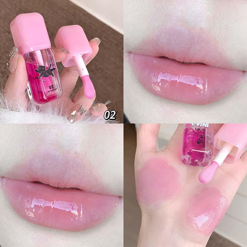 

Cappuvini Cat Color-Changing Lip Oil: Smooth Shimmer & Plump Lips