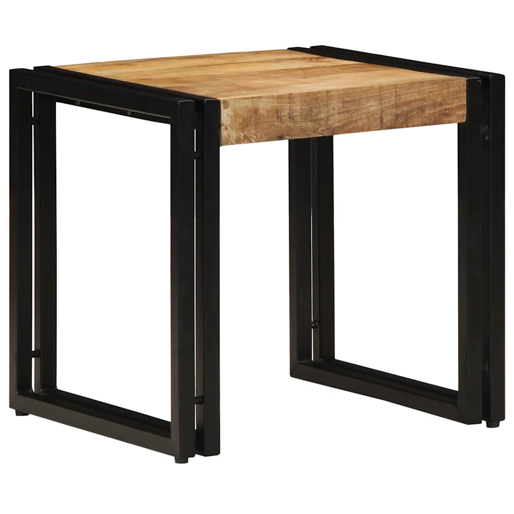 Coffee Table Brown 40 X 40 X 38 Cm Solid Mango Wood