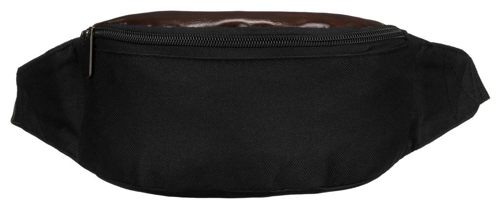 WB05A-BLACK/BROWN Waist Bag