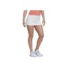 Adidas Originals Solid Logo Design Fake Two-Piece Comfortable Breathable Skin-Friendly Casual Shorts Women Shorts White FR4327