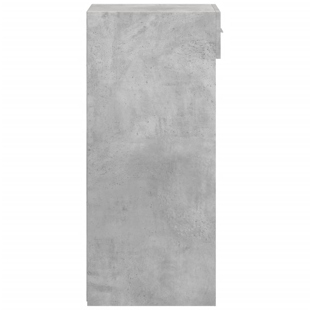 Sideboard Concrete Grey 30 x 42.5 x 93 cm Particleboard