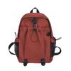 New student schoolbag fashionable, lightweight and large-capacity casual backpack Korean version versatile high-value backpack