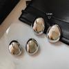 Style Metal Heavy-Duty Exaggerated Large Earrings for Women, High-End, Face-Slimming, Light Luxury, Premium Feel, 2026 New Model, Gold Earrings
