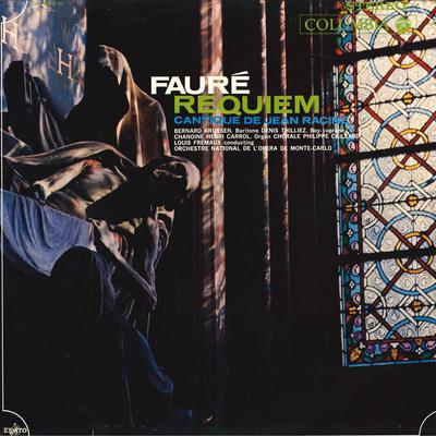 LP Record BERNARD KRUYSEN,DENIS THILLIEZ,CHAN - Faure:requiem Cantique De Jean Raci OS502R COLUMBIA Japan Classical Used