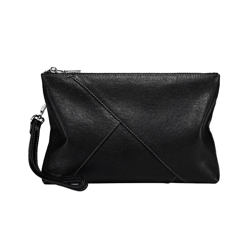 SCHWARZETIENNE Настоящая кожаная деловая клатч-сумка Large (Fits 10.1-12 inch Tablet)