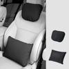 Car Interior Headrests Lumbar Cushion Cars Lumbar Support Sweat Absorbing and Breathable Sports Seat Fixed Headrest Automotive Decorative Accessories