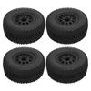 4pcs RC Car Wheel Tire Rubber 110MM Universal 10 Spoke Wheel Tire For Slash 4x4 2WD for Arrma for Redcat for HPI 1/10 RC Short Course Truck