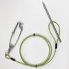 Stringer Fish Holder Kayak Fishing Big Game Fish Needle Hook for Diving Fish Stringer with Clip and Stainless Cable