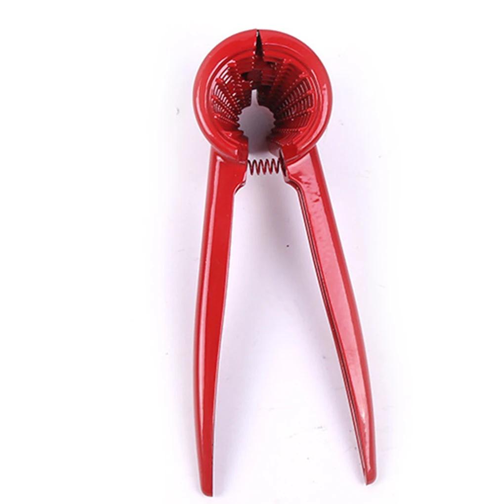 Nutcracker Sheller Clip Funnel Nut Cracker Splash Proof Nutcracker Metal Sheller Kitchen Walnut Cracker Portable Opener Tool
