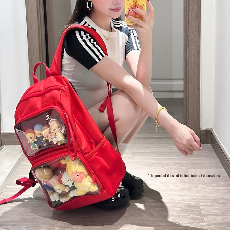 Skechers Itabag Large Capacity Transparent Backpack L325U108 One Size