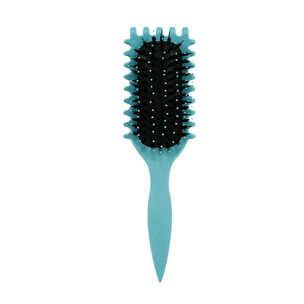 Salon Styling Curly Hair Styling Brush Curl Hair Brush for Combing and Shaping Men's and Women's Curls Reduce Pulling Tools