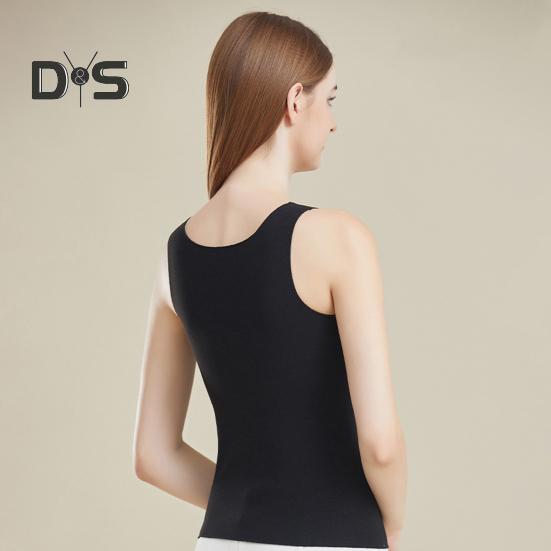 Unterhemd 3D-Cup-Form Warmes Bequemes Selbsterhitzendes Thermo-Oberteil Gepolsterte Nahtlose Unterhemd Für Herbst Und Winter