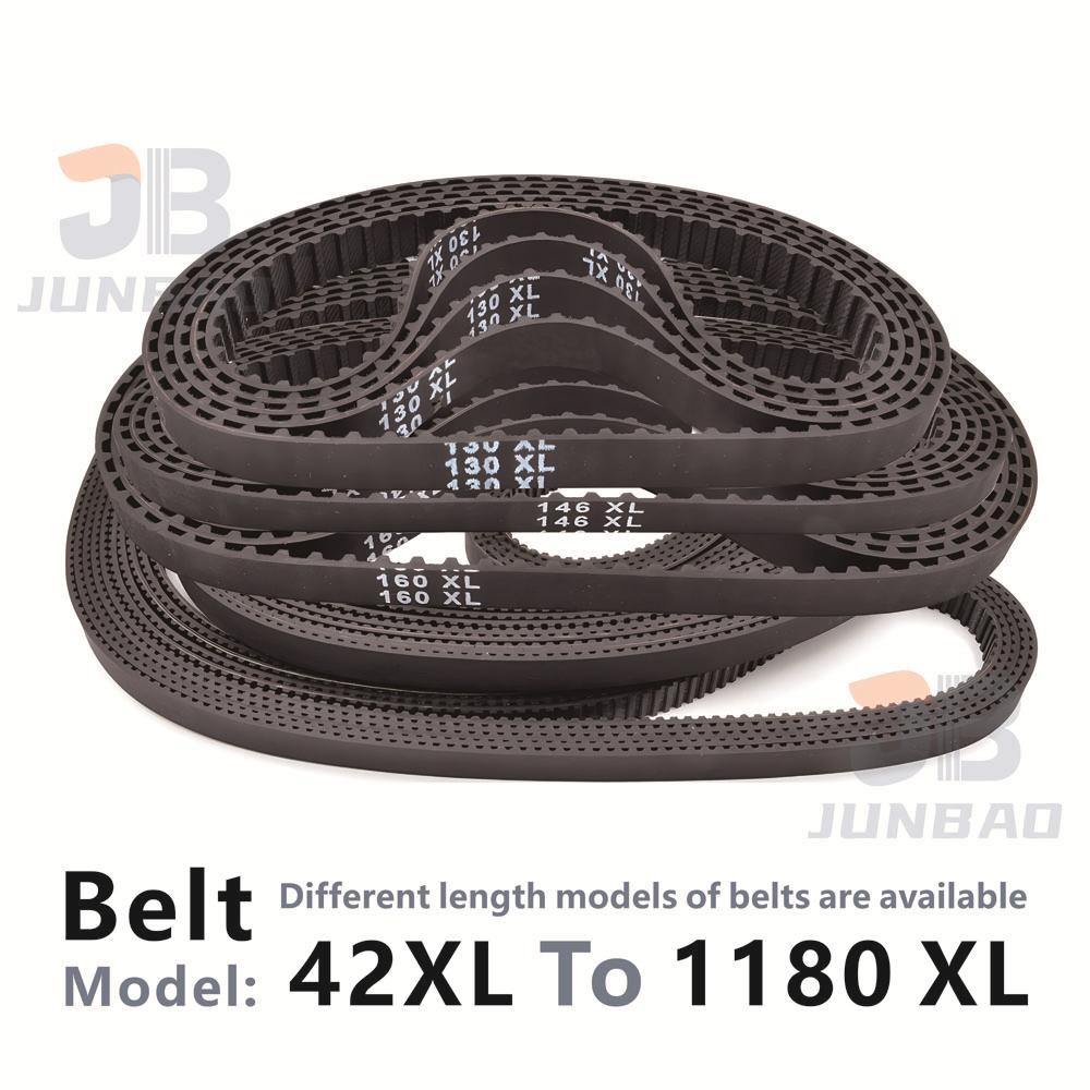 106-299mm, XL Timing Belt, Models from 42XL, 48XL, 50XL, 54XL, 60XL, 70xl To 118XL, for DIY/CNC/3D Printers, Rubber Toothed Belt
