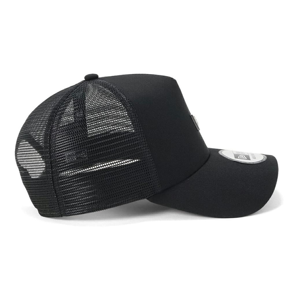 [New Era] Mesh Cap 9FORTYA-Frame Metal Logo Black FREE 940AFTR METAL FLAG FRONT BLK GLDP 14388624 NER36C2228