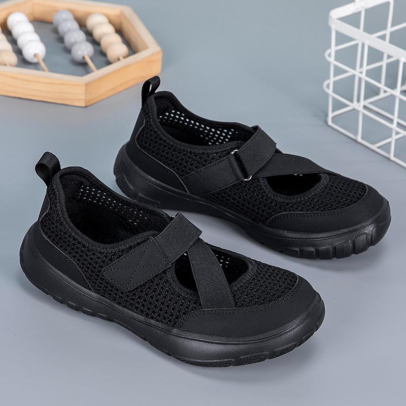 

Женская обувь Дышащая вулканизированная обувь Женские кроссовки Модные дышащие сетчатые повседневные прогулочные туфли Женская рабочая обувь 35