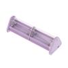 Diy 22.5W Battery Charger Power Bank Case Transparent Pd Quick Charging Case 18650 Battery Case With Led Light