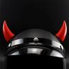 Devil Horn Helmet Horns Decorative Horn Anti-scratch DIY Mortorcycle Rubber Helmet Devil Horn with Suction Cup Tape Helmet Decor