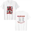 Rollins Band Summer USA 1992 Tour T-Shirt – Men's White Heavyweight Tee, Size 5X