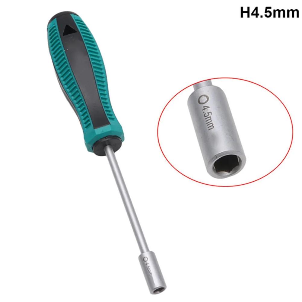 3-6mm Metal Screwdriver Hex Key Socket Screwdriver Socket Screwdriver Hand Hex Nut Key Hexagonal Screw Driver Repair-Tools